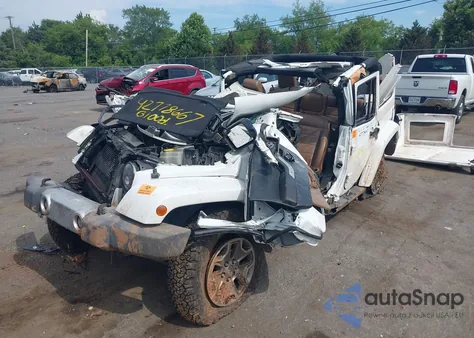 2012 Jeep Wrangler Unlimited Sahara из США, поврежденный, VIN 1C4HJWEG1CL205449